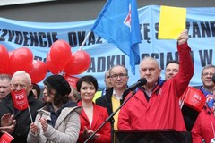 Marsz OPZZ w Warszawie