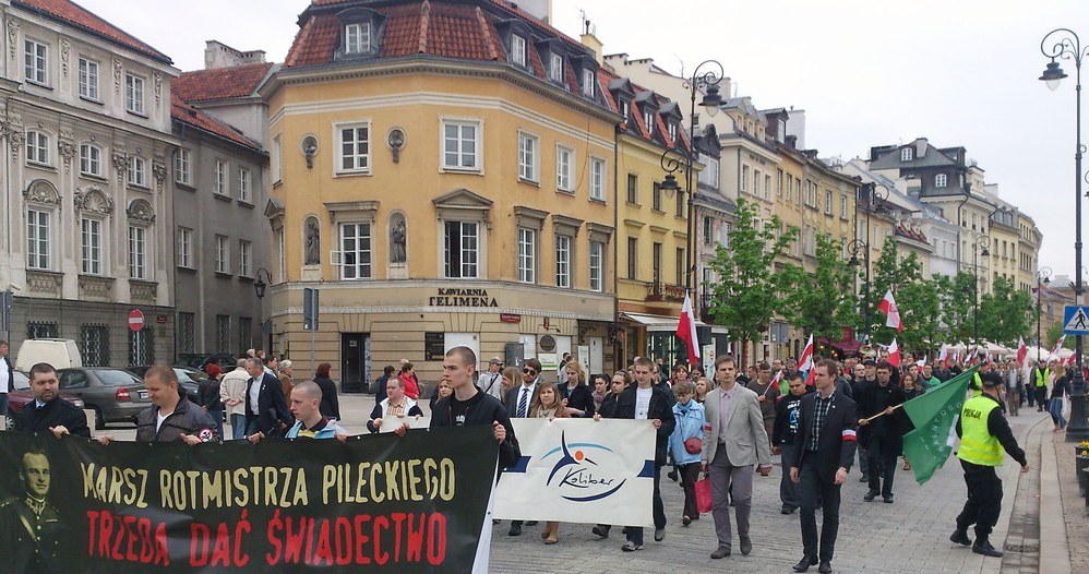 Marsz Pamięci Witolda Pileckiego, Warszawa, 12.05.2013 /Anna Jasińska /East News