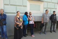 Marsz pokoju przeciw wojnie na Ukrainie 