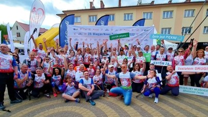 Marsz promujący transplantologię. 22. Bieg po Nowe Życie