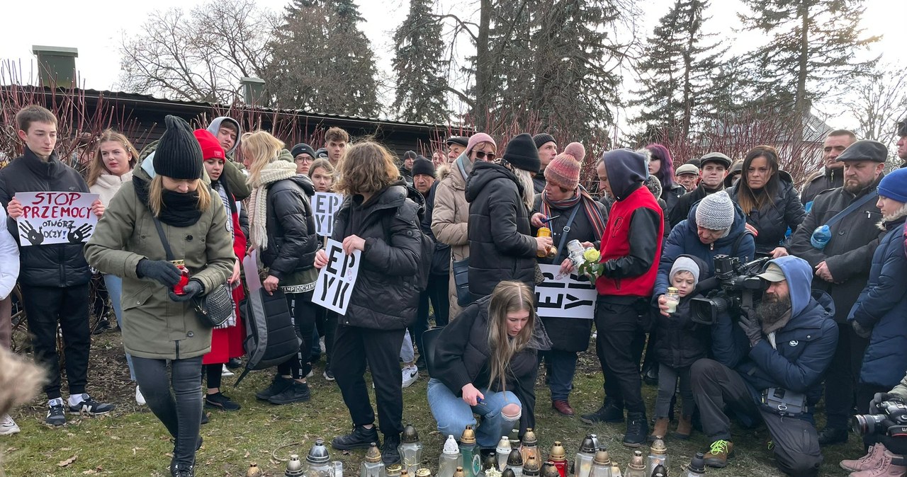 Marsz przeciwko przemocy w Zamościu 