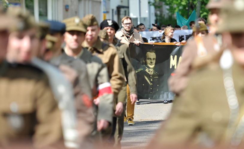 Marsz Rotmistrza Witolda Pileckiego przeszedł 11 maja ulicami Warszawy. /Bartłomej Zborowski /PAP