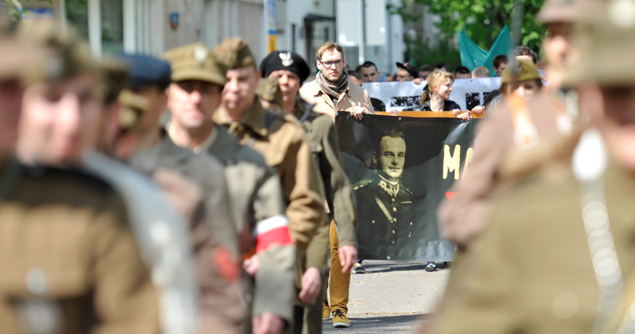 Marsz Rotmistrza Witolda Pileckiego przeszedł 11 maja ulicami Warszawy. /Bartłomej Zborowski /PAP