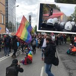 Marsz Równości i kontrmanifestacja w Lublinie: W ruch poszły armatka wodna i gaz łzawiący
