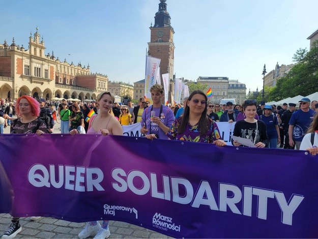 Marsz Równości w Krakowie /Stowarzyszenie Queerowy Maj /Materiały prasowe