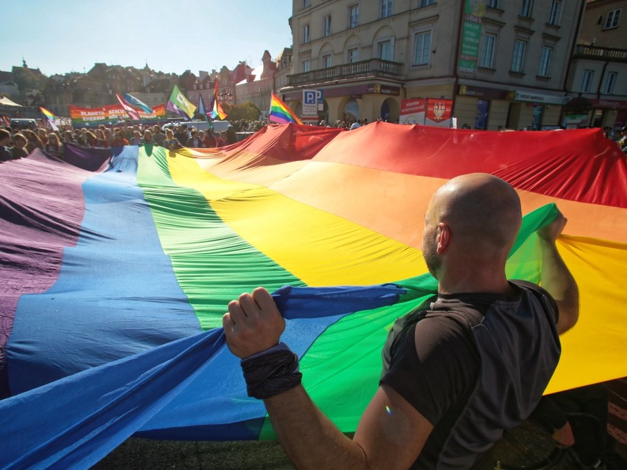 Marsz Równości w Lublinie /Wojtek Jargiło /PAP