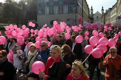 Marsz Różowej Wstążki przeszedł ulicami stolicy