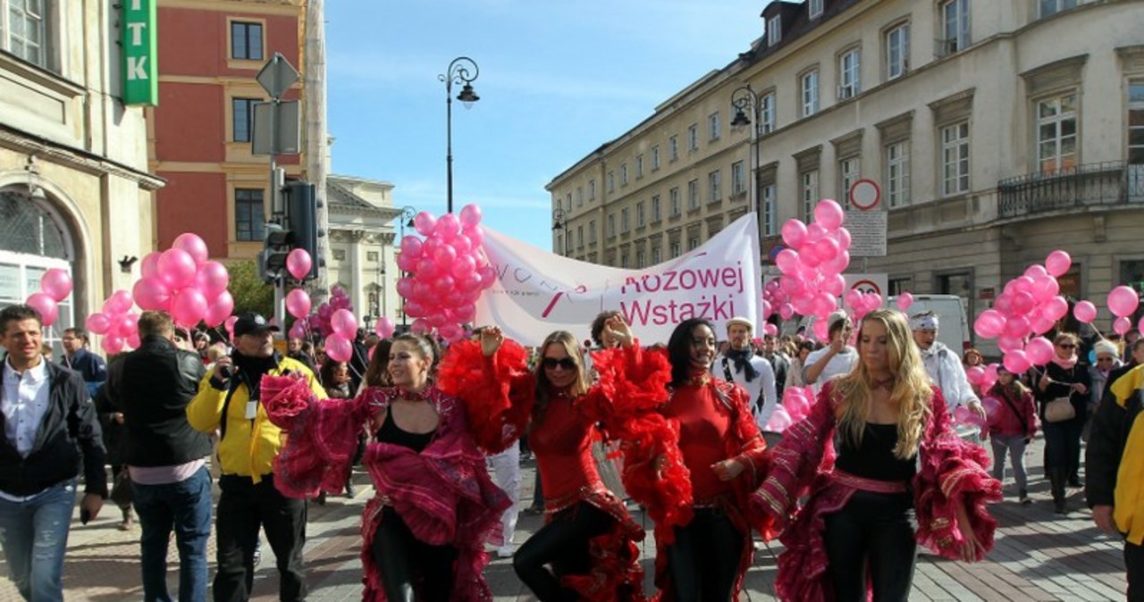 Marsz Różowej Wstążki Przeszedł Ulicami Warszawy Rmf 24 2697