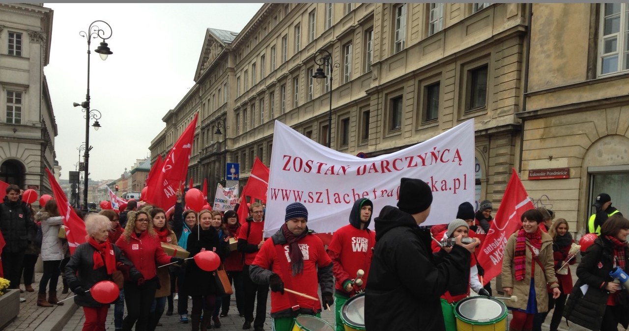Marsz Szlachetnej Paczki przeszedł ulicami Warszawy!