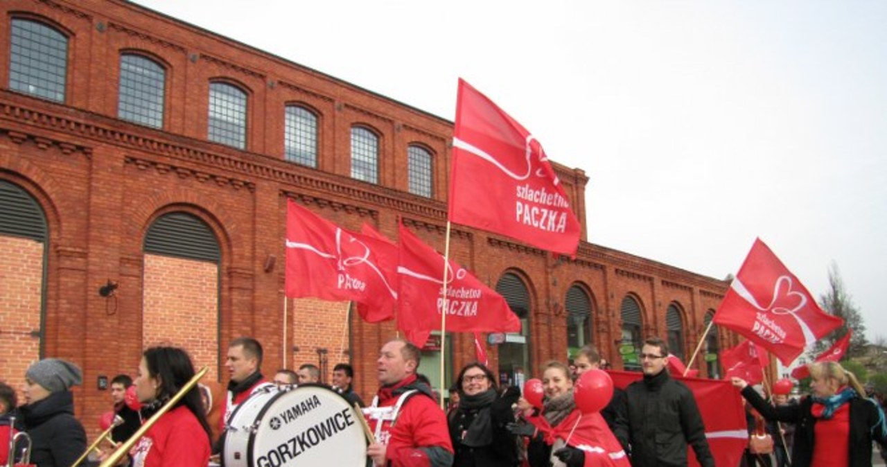 Marsz Szlachetnej Paczki w Łodzi