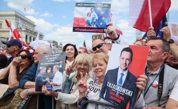 Marsz Trzaskowskiego. "Obiecuję Wam"