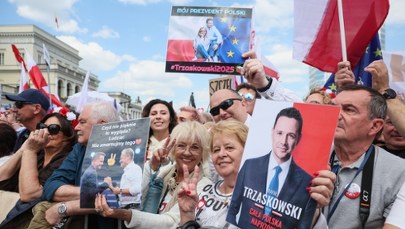 Marsz Trzaskowskiego. "Obiecuję Wam"