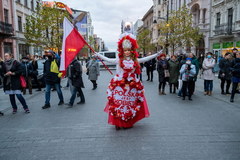 Marsz w Łodzi po śmierci 30-latki w Pszczynie