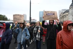 Marsz w obronie Palestyny w Warszawie