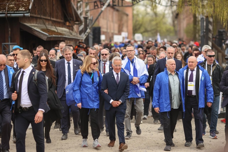 Marsz Żywych, 14 kwietnia 2026 roku /Jarek Praszkiewicz /PAP