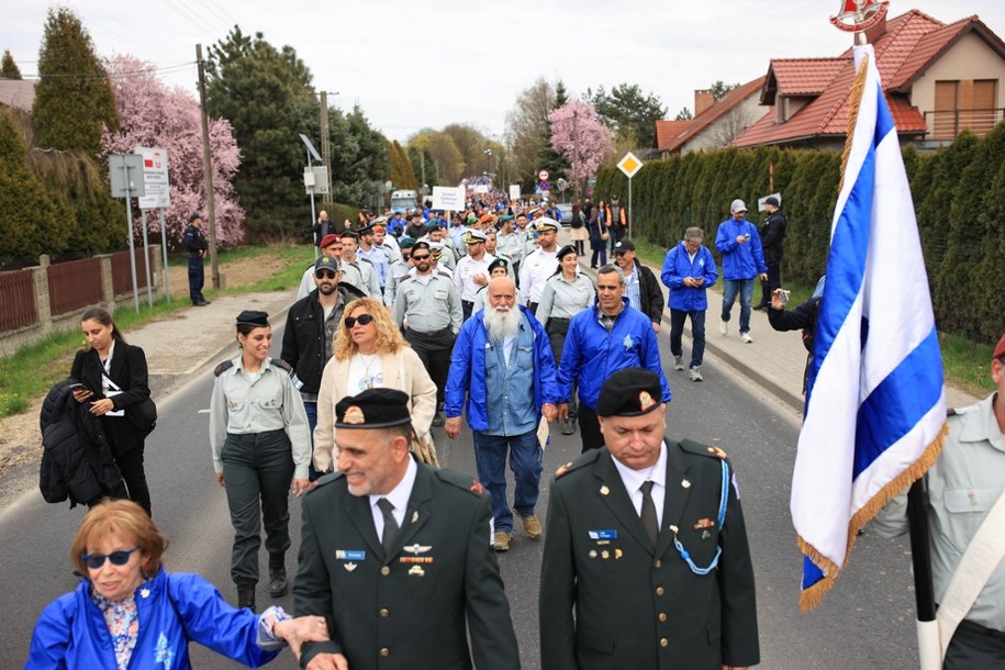 Marsz Żywych, 14 kwietnia 2026 roku /Jarek Praszkiewicz /PAP