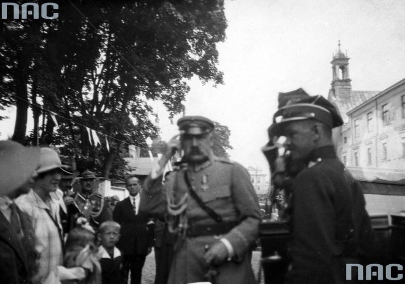 Marszałek Józef Piłsudski /Ze zbiorów Narodowego Archiwum Cyfrowego