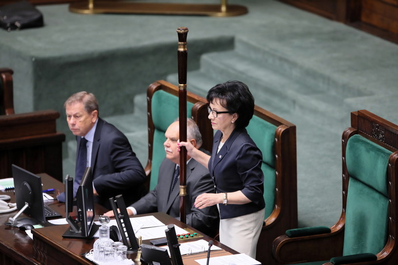 Marszałek Sejmu Elżbieta Witek / 	Leszek Szymański    /PAP