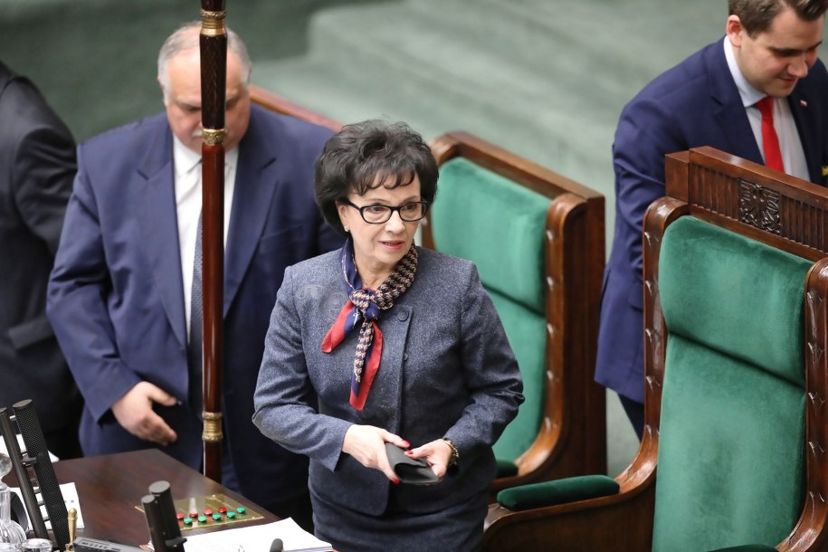 Marszałek Sejmu Elżbieta Witek /Leszek Szymański /PAP