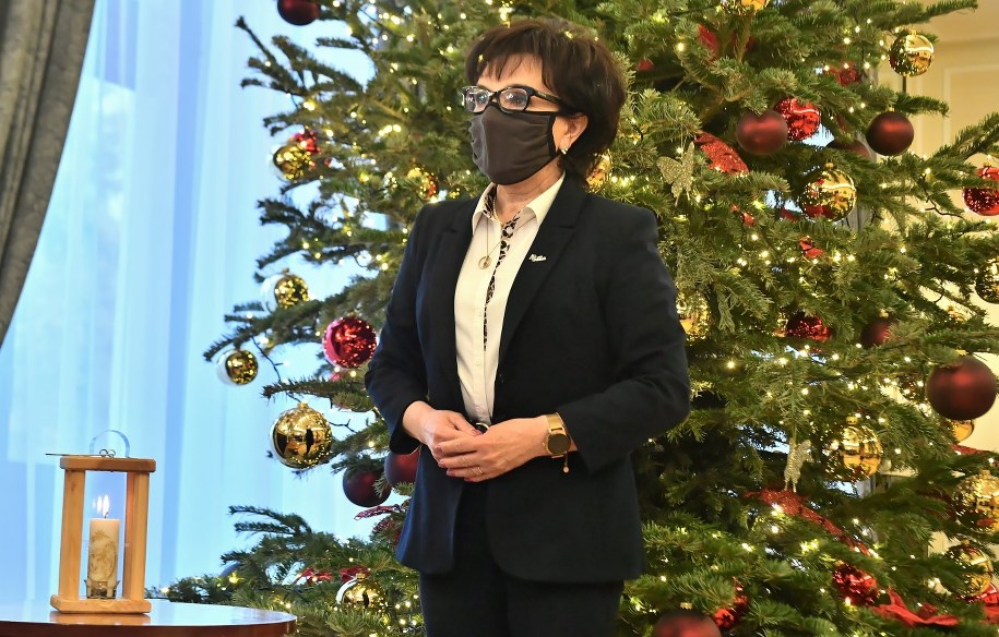 Marszałek Sejmu Elżbieta Witek /Andrzej Lange /PAP