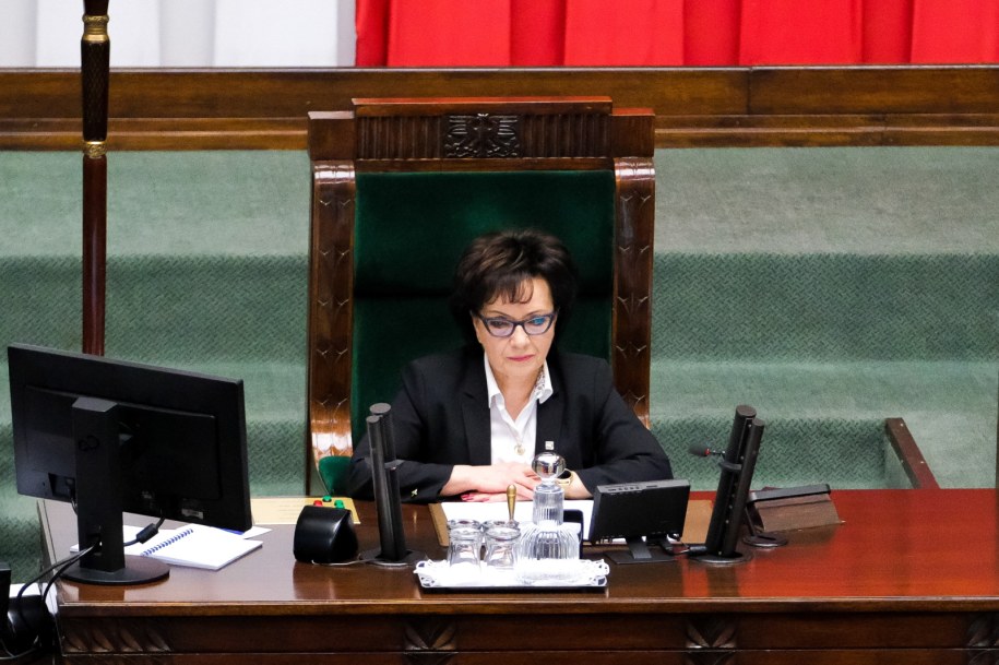 Marszałek Sejmu Elżbieta Witek /Mateusz Marek /PAP