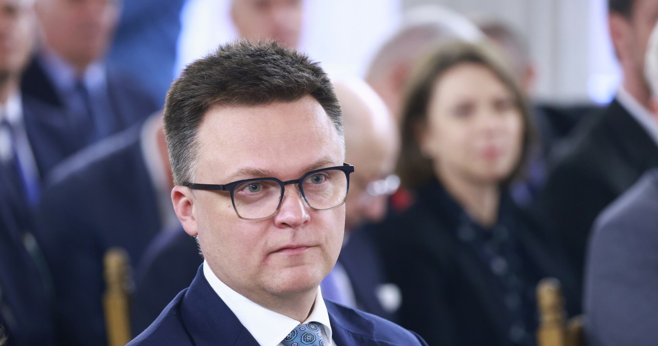 Marszałek Sejmu, lider Polski 2050 Szymon Hołownia /Filip Naumienko /Reporter