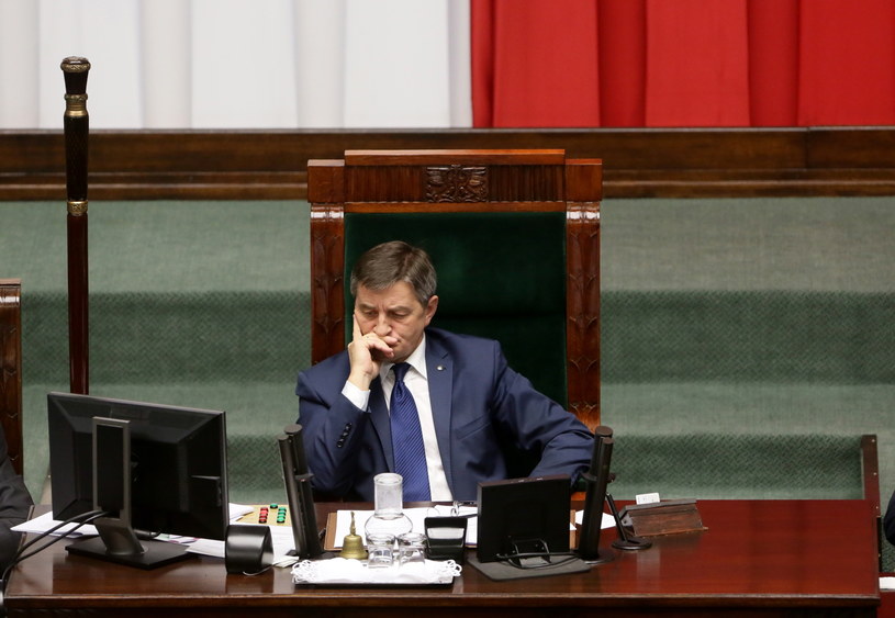 Marszałek Sejmu Marek Kuchciński /Tomasz Gzell /PAP
