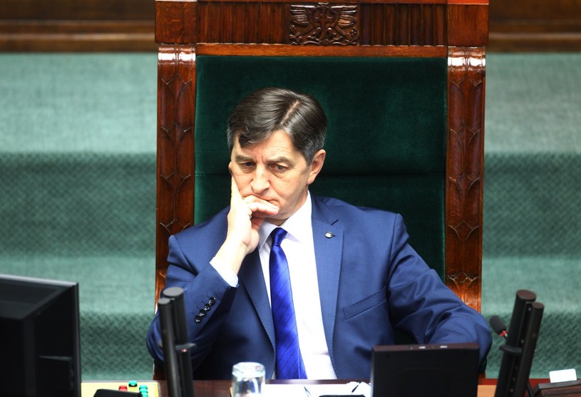 Marszałek Sejmu Marek Kuchciński /Fot. Stanislaw Kowalczuk /East News