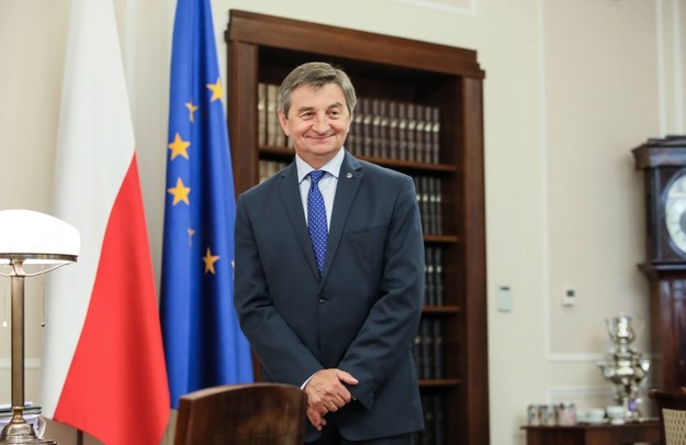 Marszałek Sejmu Marek Kuchciński /Leszek Szymański /PAP