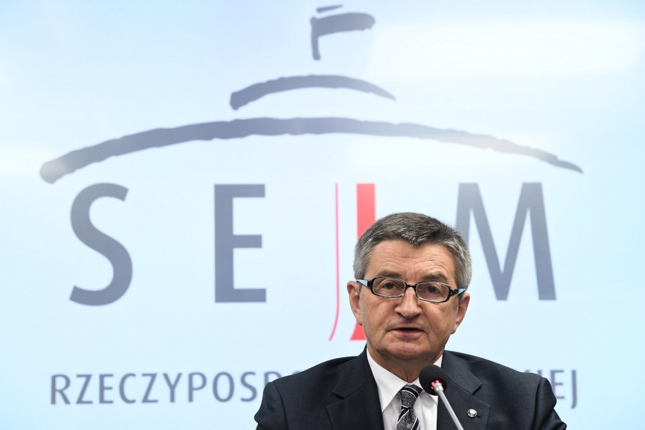 Marszałek Sejmu Marek Kuchciński / 	Radek Pietruszka   /PAP