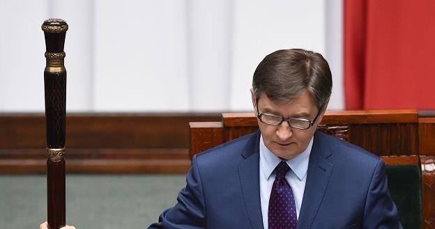 Marszałek Sejmu Marek Kuchciński /PAP