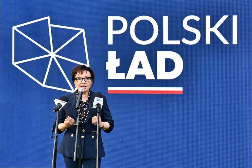 Marszałek Sejmu RP Elżbieta Witek promuje Polski Ład /PAP
