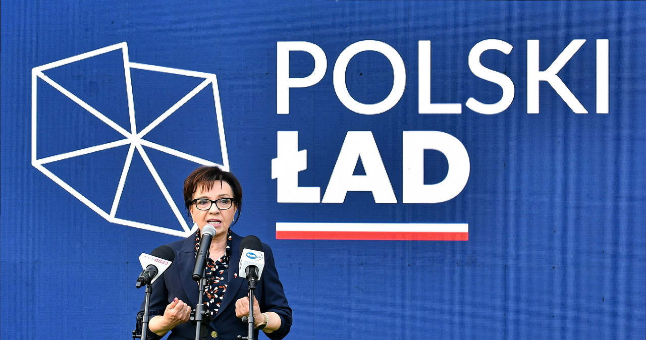 Marszałek Sejmu RP Elżbieta Witek promuje Polski Ład /PAP