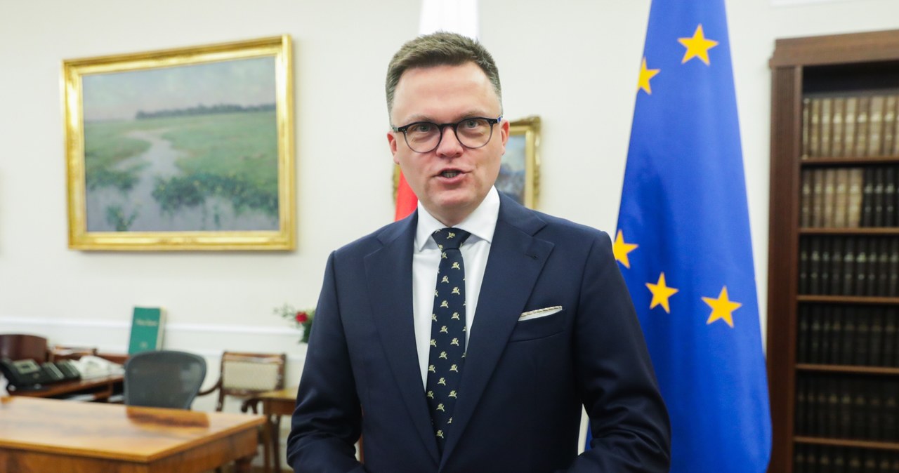 Marszałek Sejmu Szymon Hołownia ma plan na odpartyjnienie spółek Skarbu Państwa /Tomasz Gzell /PAP