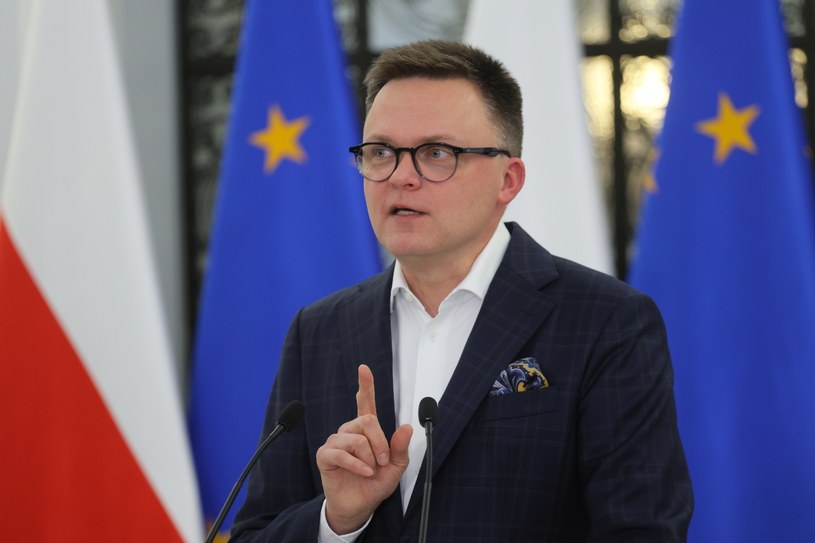 Marszałek Sejmu Szymon Hołownia zapowiedział prace nad budżetem /Paweł Supernak /PAP