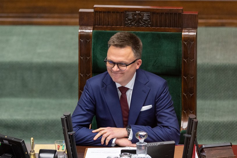 Marszałek Sejmu - Szymon Hołownia /AFP