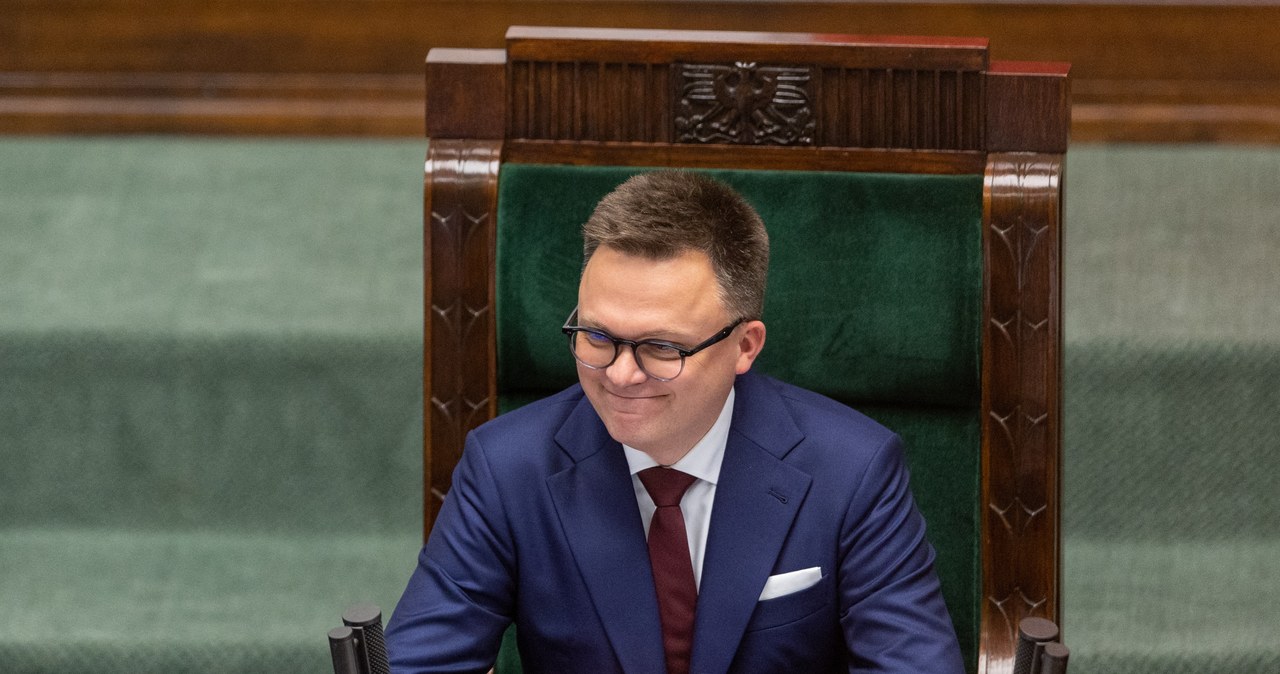 Marszałek Sejmu - Szymon Hołownia /AFP