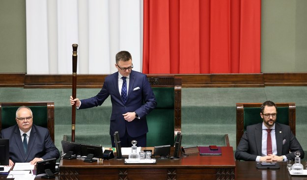 Marszałek Sejmu Szymon Hołownia /Piotr Molecki /East News
