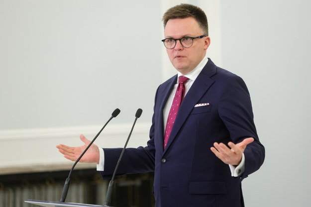Marszałek Sejmu Szymon Hołownia /Rafał Guz /PAP