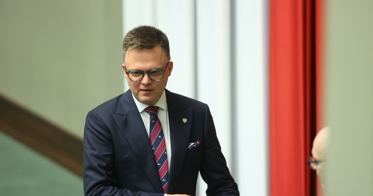 Marszałek Sejmu Szymon Hołownia /Tomasz Jastrzebowski/REPORTER /East News