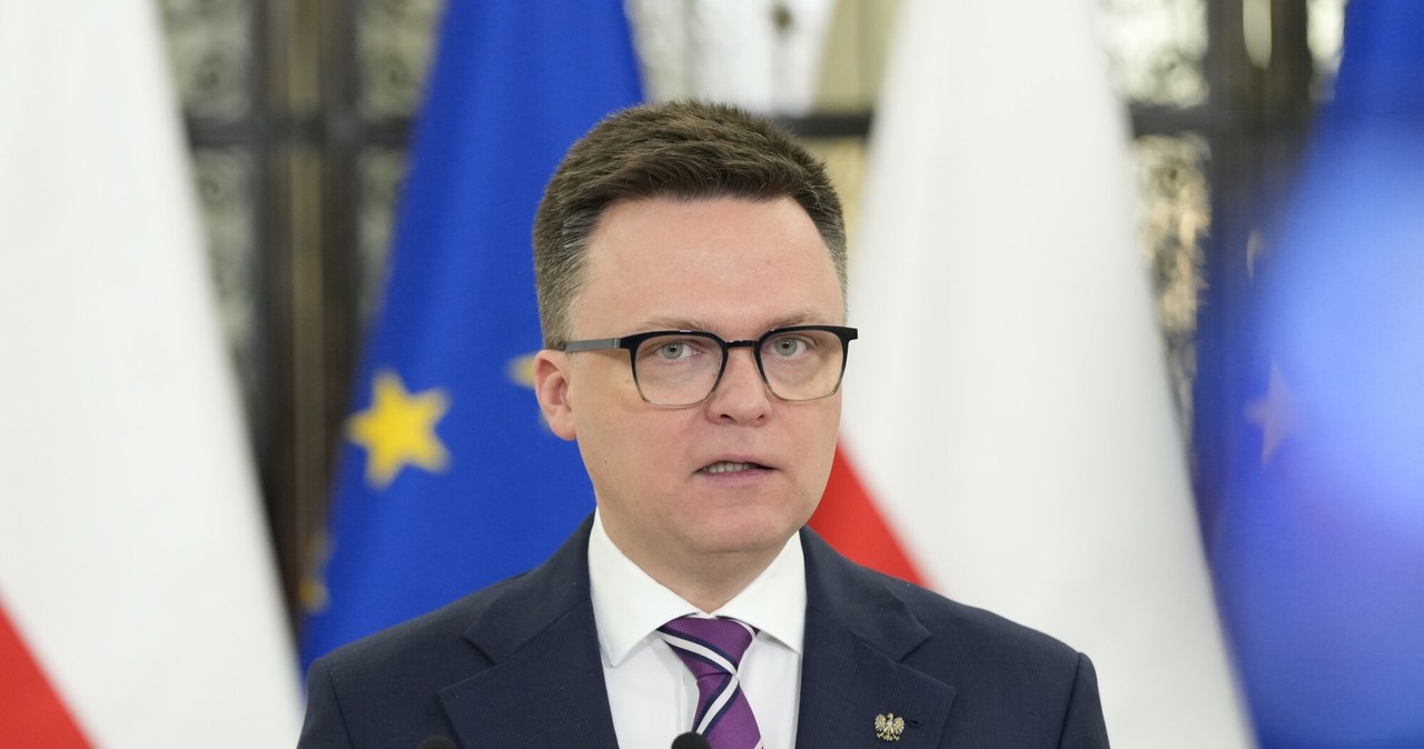 Marszałek Sejmu Szymon Hołownia. /Marysia Zawada /Reporter