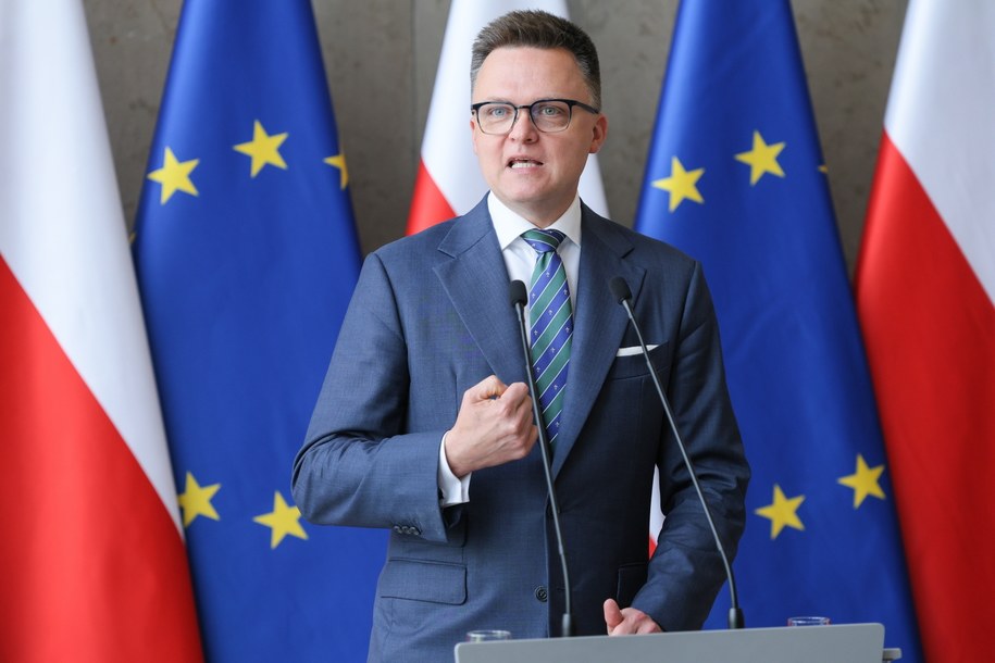 Marszałek Sejmu Szymon Hołownia /Rafał Guz /PAP