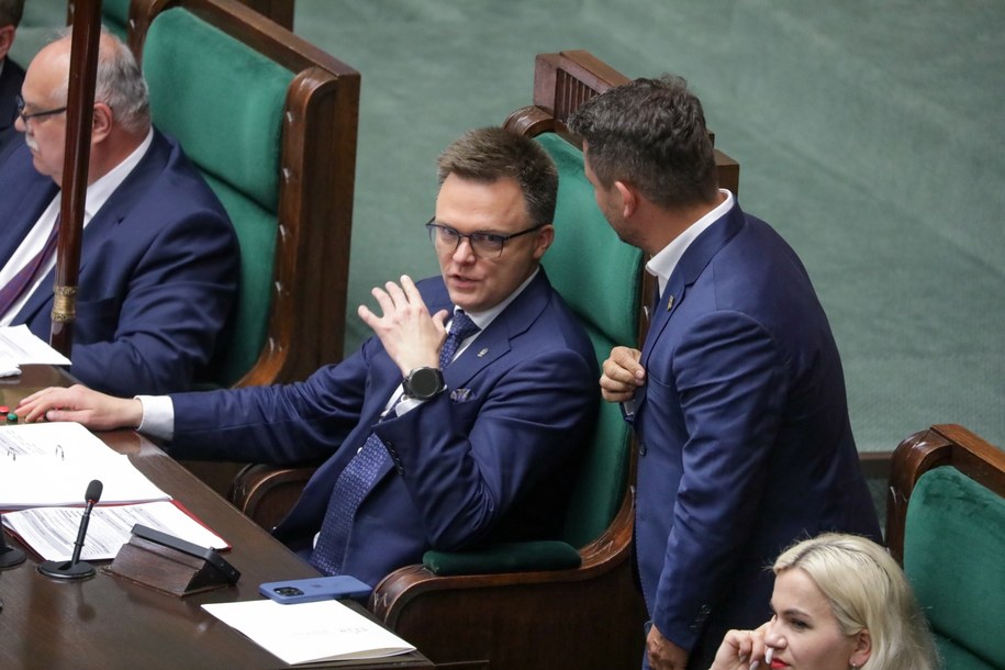 Marszałek Sejmu Szymon Hołownia /Tomasz Gzell /PAP