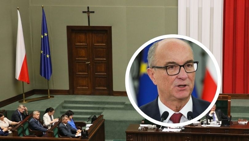 Marszałek Sejmu Włodzimierz Czarzasty złożył ważną deklarację w Sejmie /Tomasz Gzell    /PAP