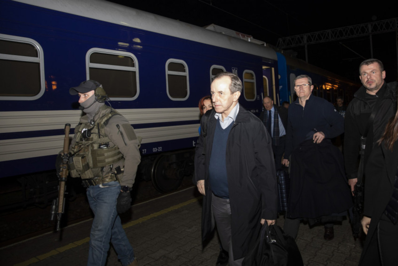 Marszałek Senatu Tomasz Grodzki i Przewodniczący Senatu Czech Miloš Vystrčil jadą do Kijowa