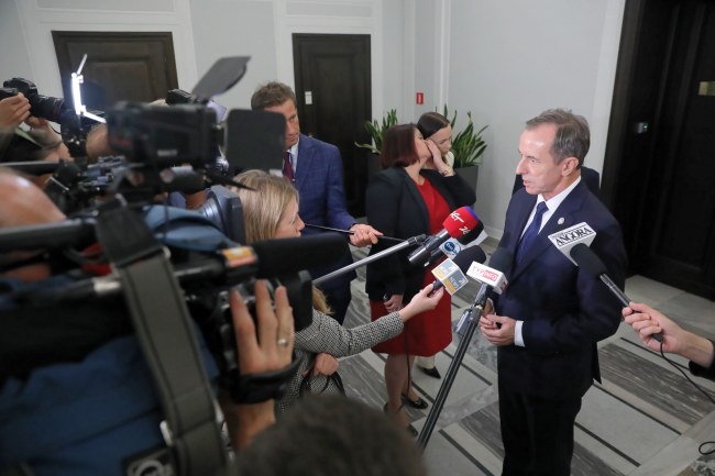 Marszałek Senatu Tomasz Grodzki / 	Tomasz Gzell    /PAP