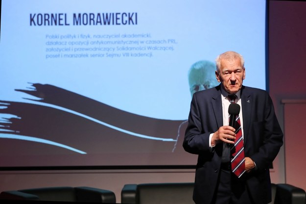 Marszałek senior Kornel Morawiecki /Roman Zawistowski /PAP