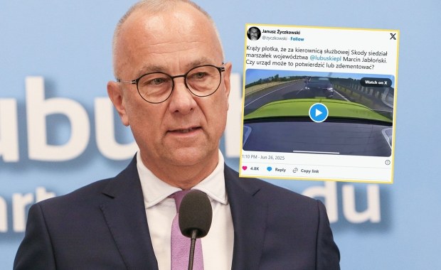 Marszałek zrezygnował po skandalu na S3. "Trudna decyzja"