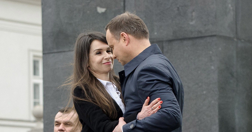 Marta i Andrzej Duda /- /East News