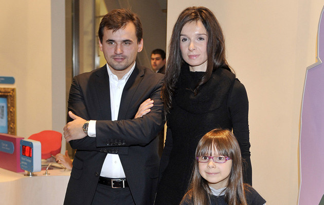 Marta i Marcin z córką, fot.Kurnikowski &nbsp; /AKPA